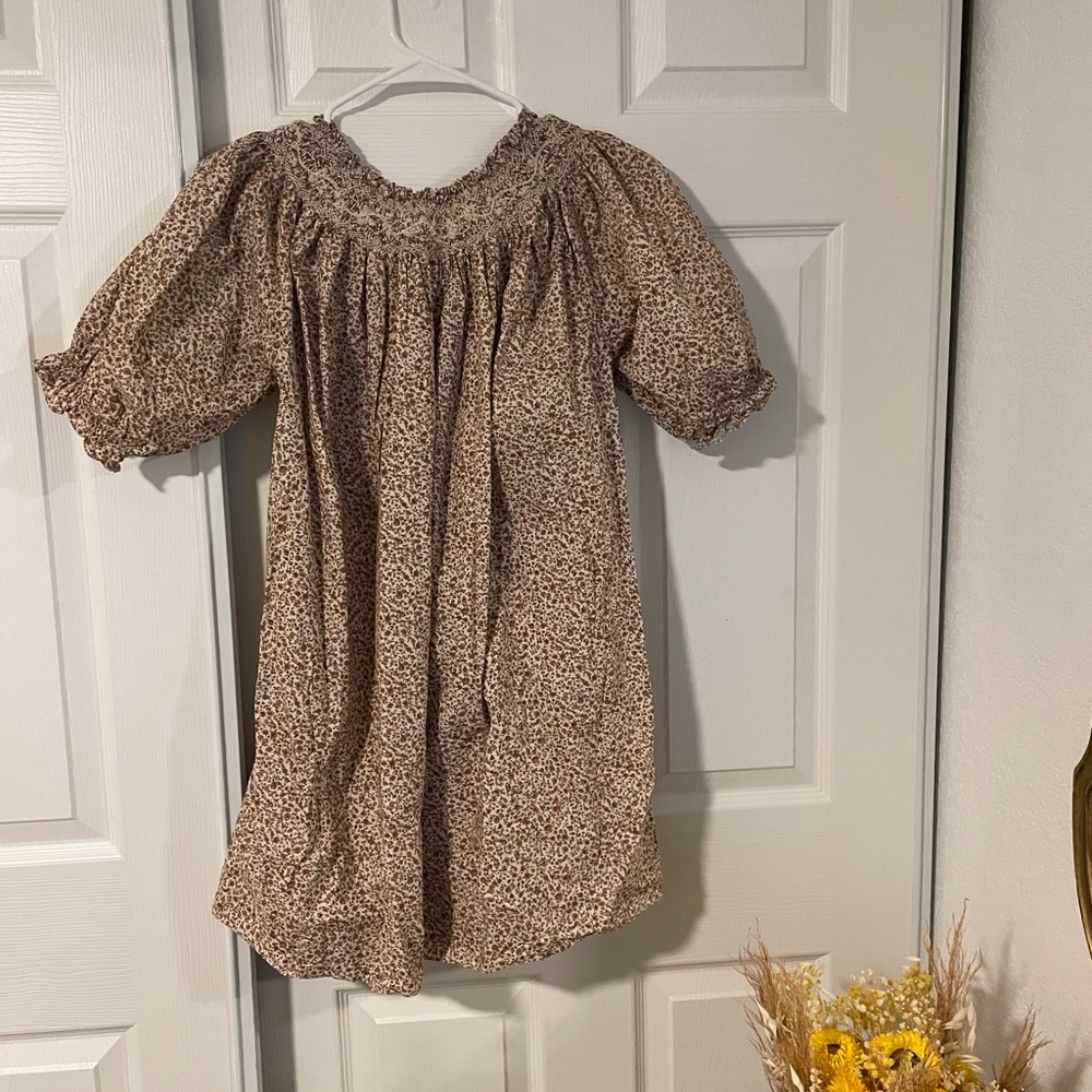 Doen Odessa Dress in Sienna Champignon Floral Size XS